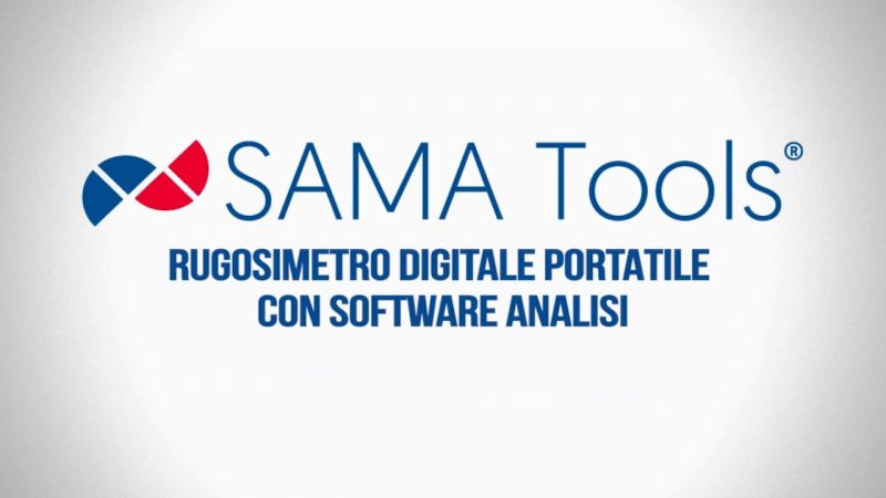 Rugosimetro portatile digitale SA6260 di SAMA Tools