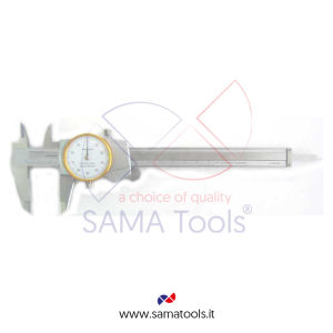 “SHOCK PROOF” stainless steel dial caliper