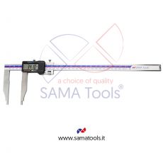 Stainless steel digital caliper without jaws reading 0,01 with fine adjustment