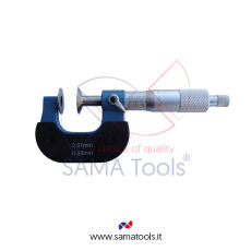 Outside disk micrometers for gear tooth measuring reading 0,01mm - SA105