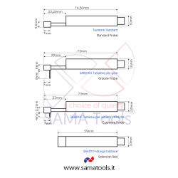 Surface roughness tester - measuring range 0-40um