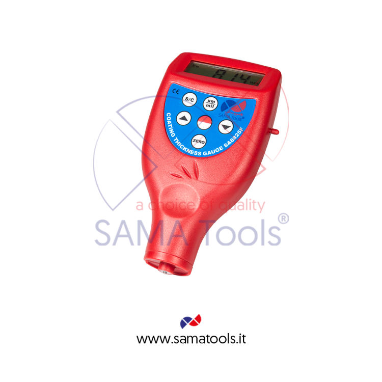 Coating thickness gauge integrated probe