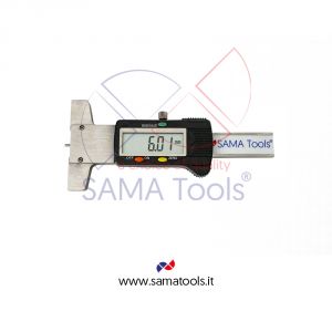 SMALL DIMENSIONS DIGITAL DEPTH CALIPER