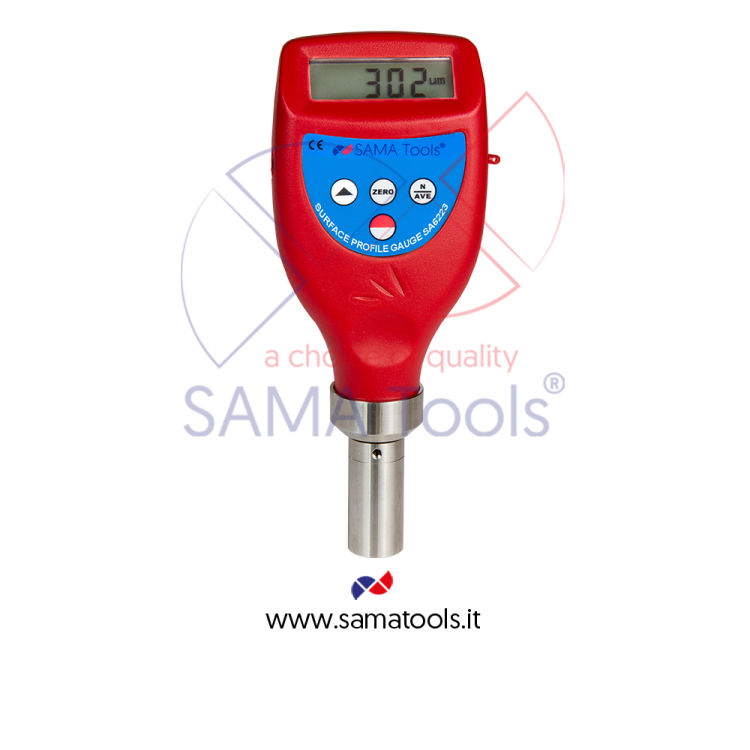 Roughness surface tester for sandblasting