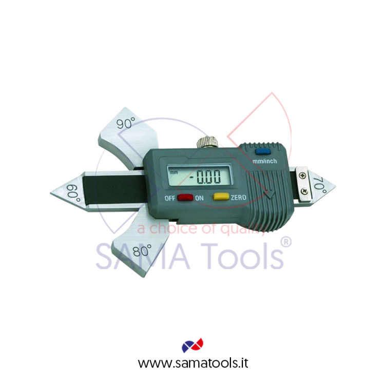 Digital welding seam caliper 60°-70°-80°-90°