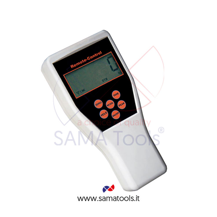Remote control with weight visualization for Digital Dynamometer mod. WSDFG