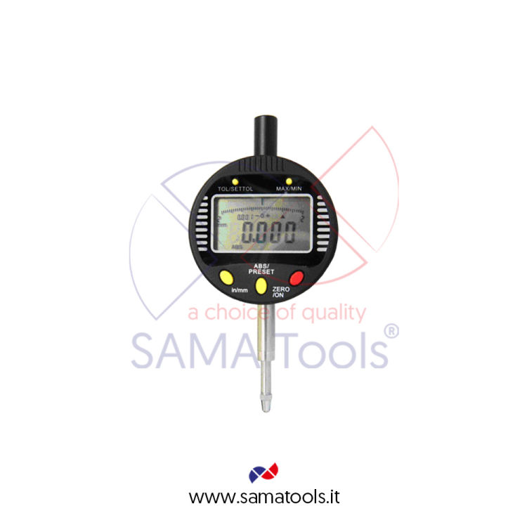 High precision digital dial indicators reading 0,001mm