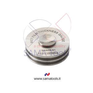 Rolling wheel wet film thickness gauges