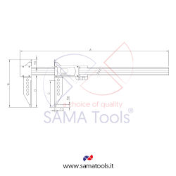 High quality carbon fiber digital caliper