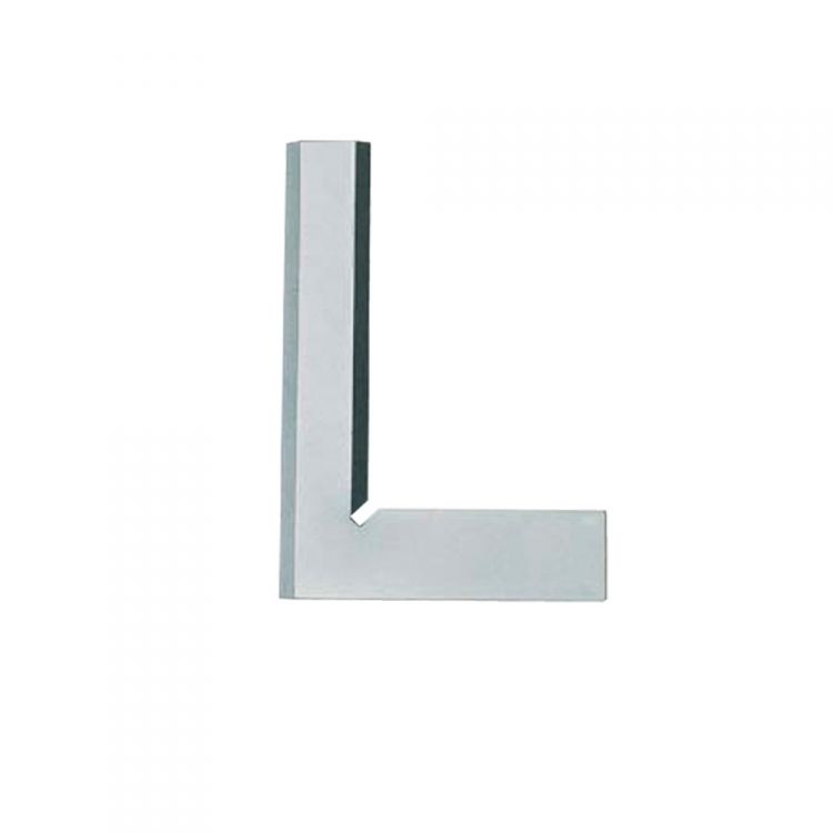 Squadra bisellata a filo in acciaio INOX temprato DIN875/00 -