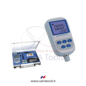 Conduttivimetro digitale portatile IP57 - Campo 0~2x10^5µS/cm, Ris. 0,01/0,1/1µS/cm, Prec. +/-1% F.S. 