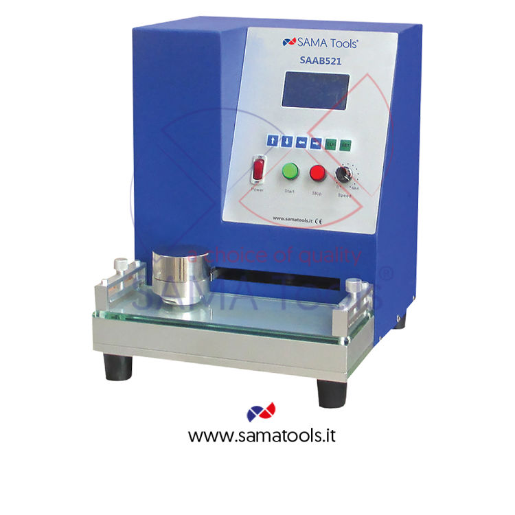 Solvent rub resistance tester (MEK test)