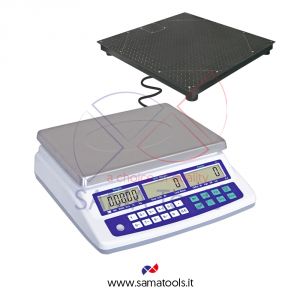 Counting scales with remote 4 cell platform