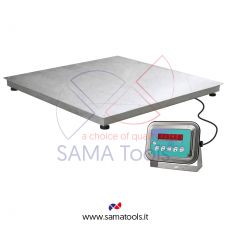Stainless steel scales with four cell platform
