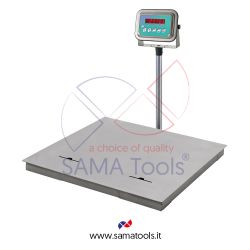 Ispectionable stainless steel scales with four cell platform