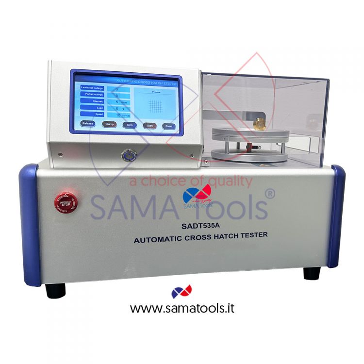 Automatic cross hatch tester