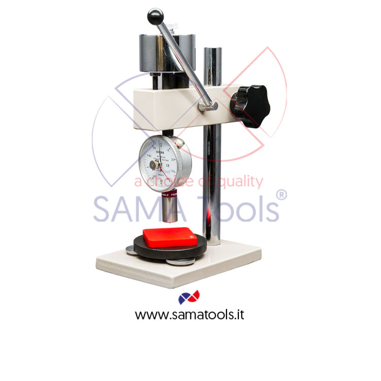 Stativo manuale per durometri shore analogici tipo A e E