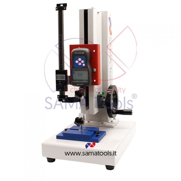 Vertical manual force gauges test stand