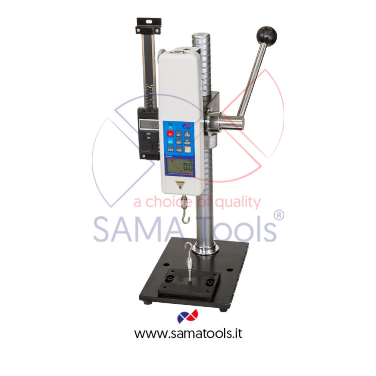 Lever vertical manual force gauges test stand