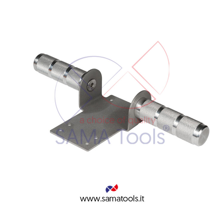 Bilateral ergonomic handgrip for digital dynamometers up to 500N