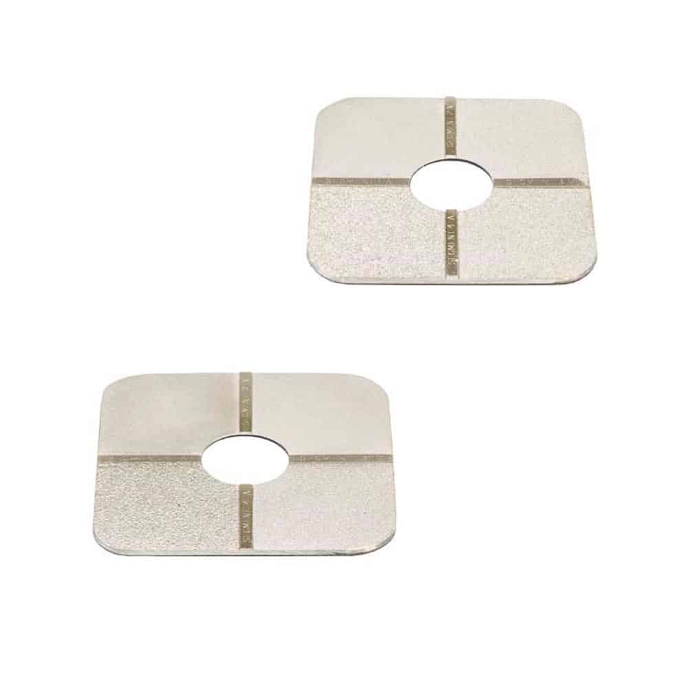Sandblasting roughness surface comparators - SA6204SAB1 - SA6204SAB2 1 comparazione dei valori di rugosità