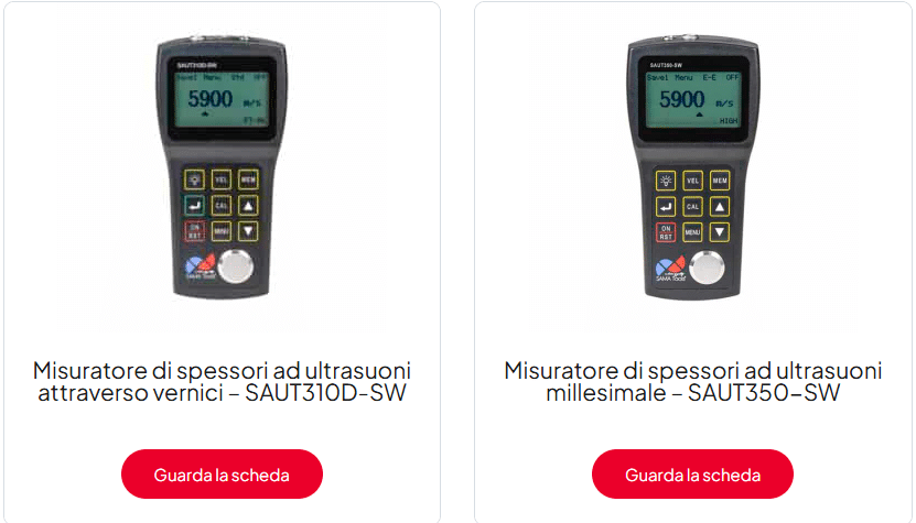 Misura dello spessore a ultrasuoni nel controllo qualità: quando usarla e quando no 5 Spessimetri a ultrasuoni - Misura dello spessore a ultrasuoni nel controllo qualità: quando usarla e quando no