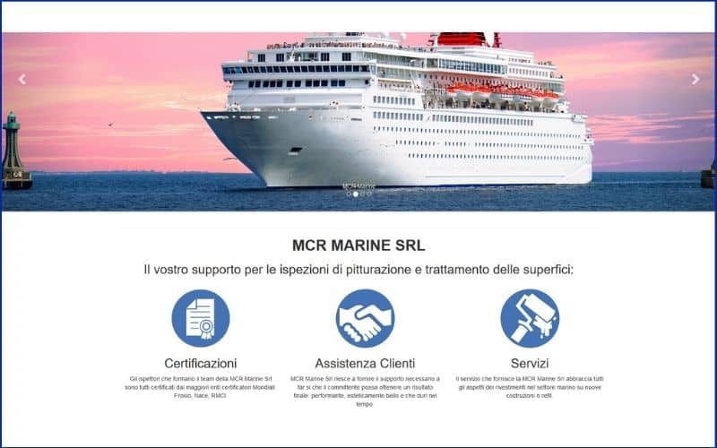 Controllo qualità rivestimenti su navi e yacht