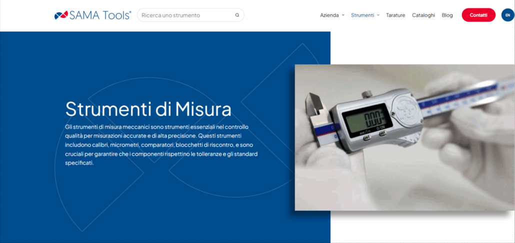 Strumenti di controllo dimensionale nella qualità industriale 1 Strumenti di misura area meccanica dimensionale